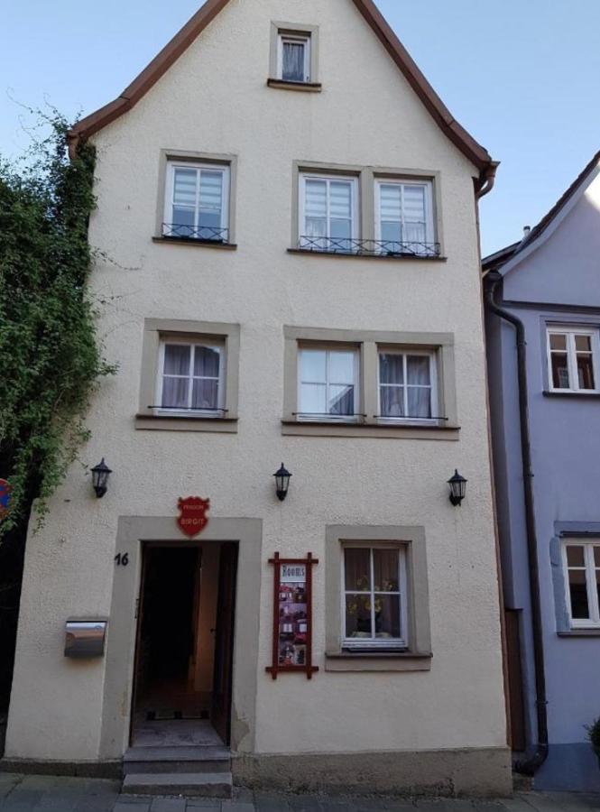 Pension Birgit Rothenburg ob der Tauber Dış mekan fotoğraf