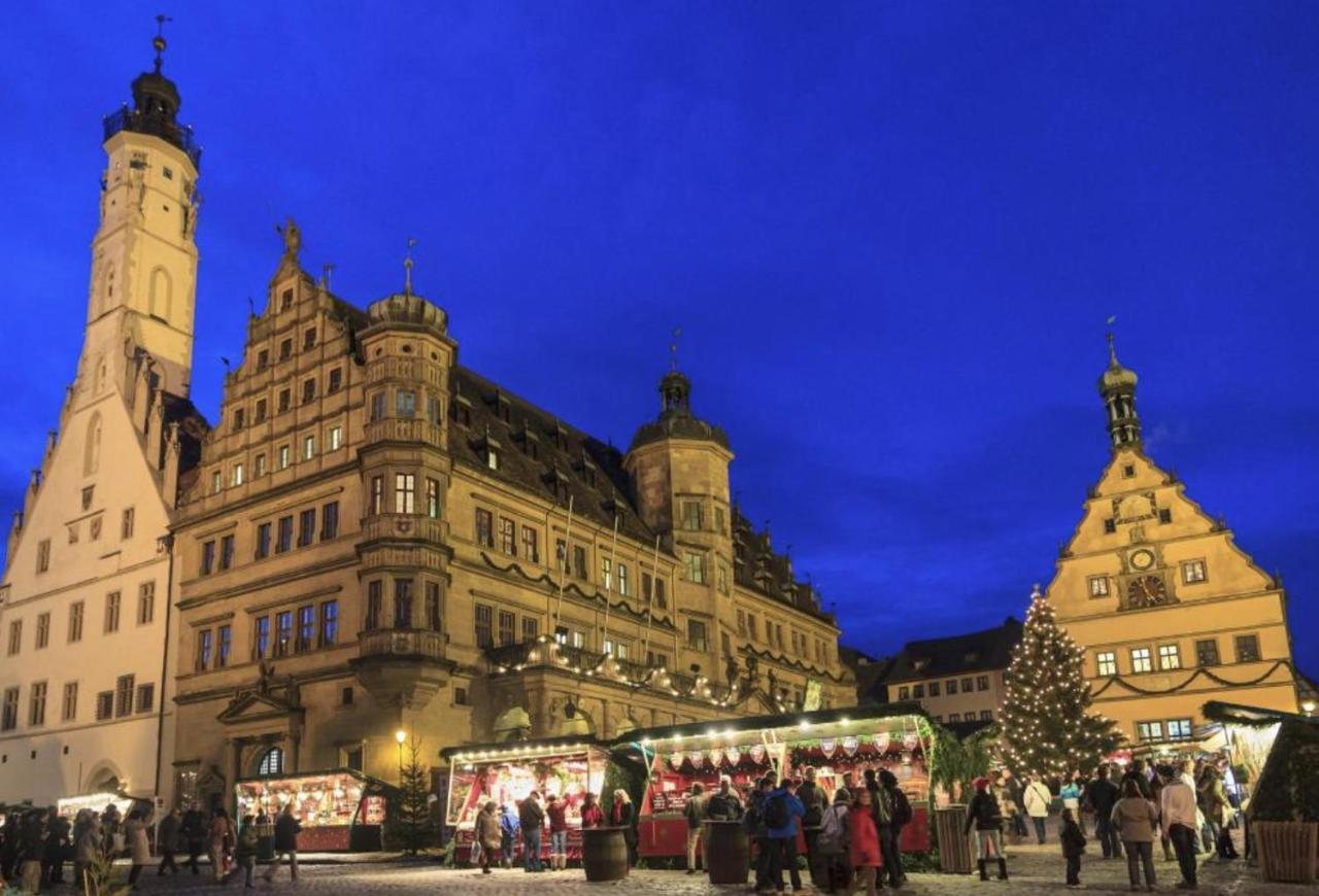 Pension Birgit Rothenburg ob der Tauber Dış mekan fotoğraf